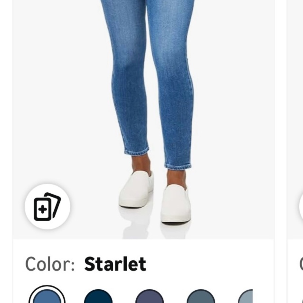 PAIGE Starlet Blue Skinny Jeans